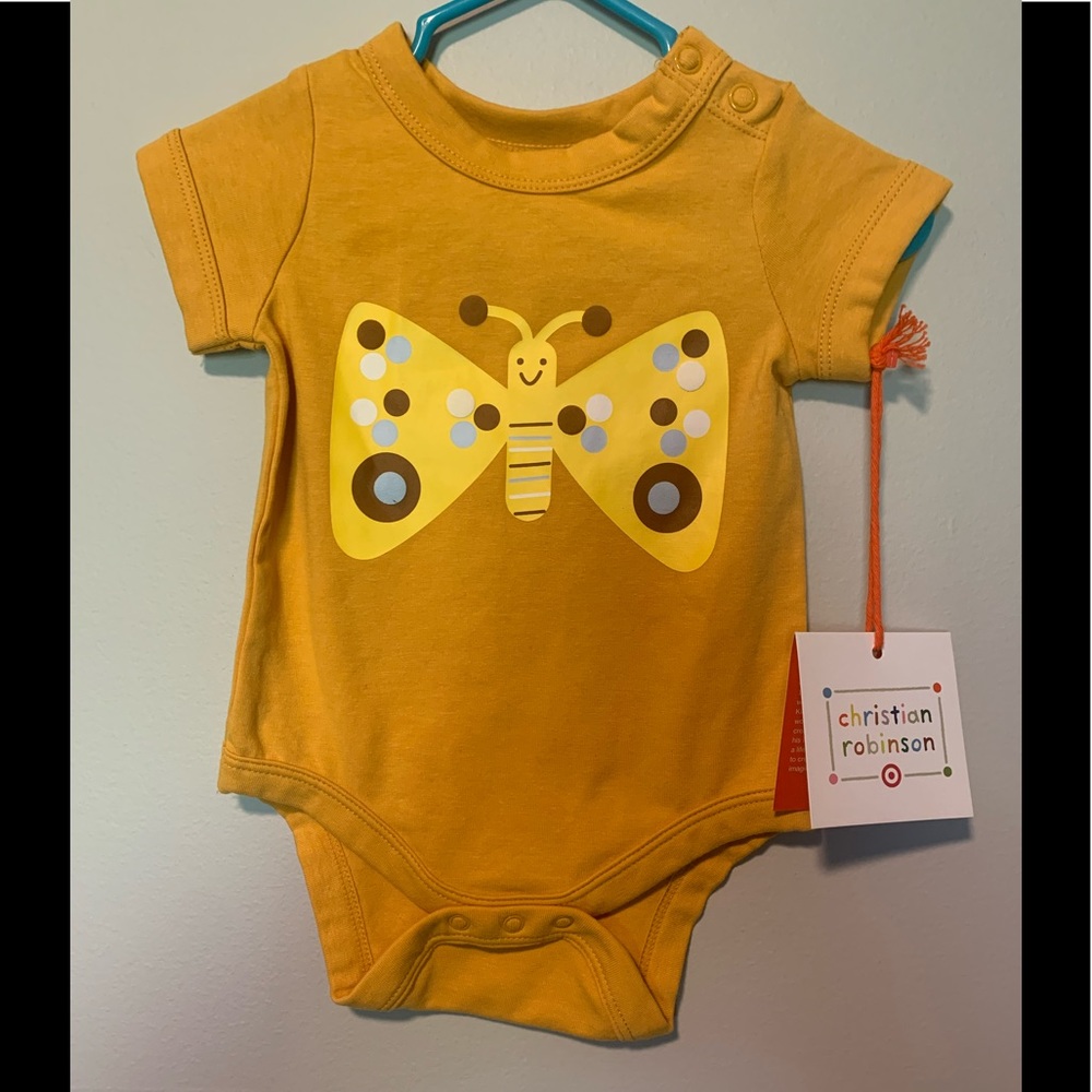 NWT christian robinson Onesie Sz 0-3 Mo